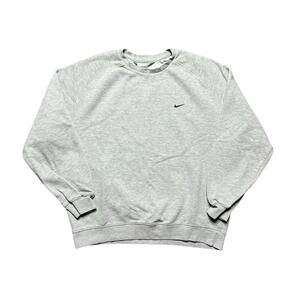 Vintage Nike Sweatshirt Adult XL Gray Crewneck  Y2K